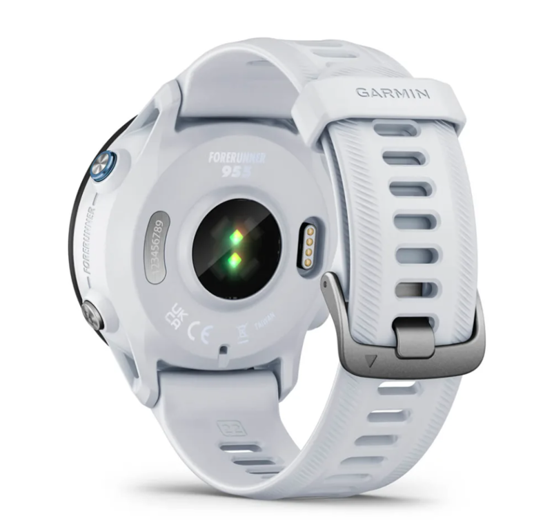 Garmin Forerunner 955 Non-Solar GPS Watch in White-4